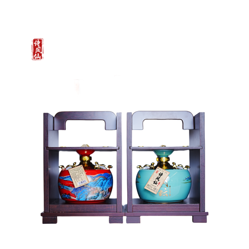 诗凤仙诗凤仙封坛酒52度浓香型白酒2.5L/坛52度