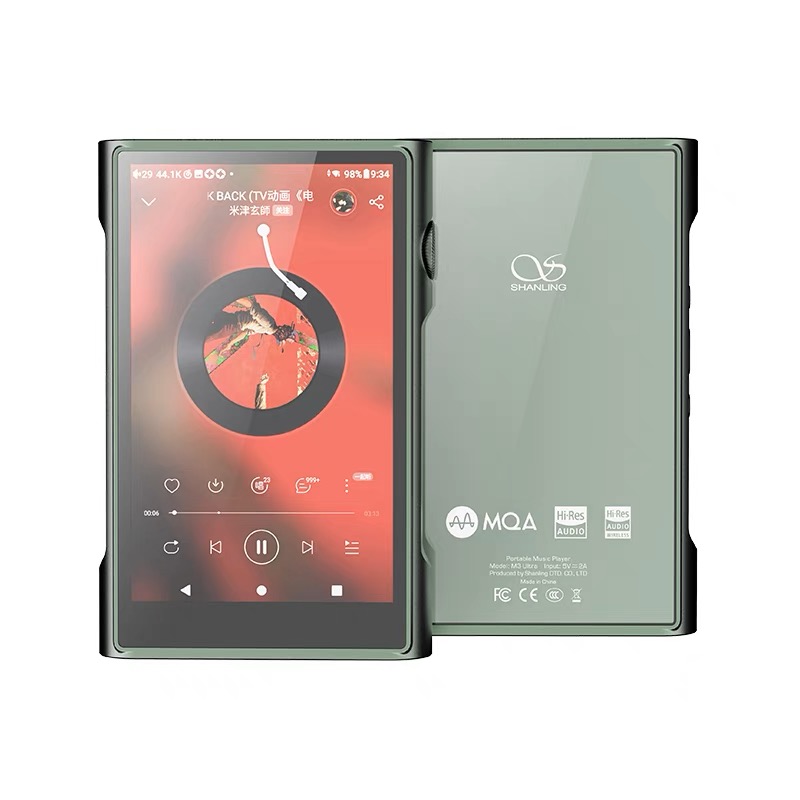 99新 山灵 M3Ultra高清m3u无损音乐便携mp3安卓hifiDAC蓝牙播放器