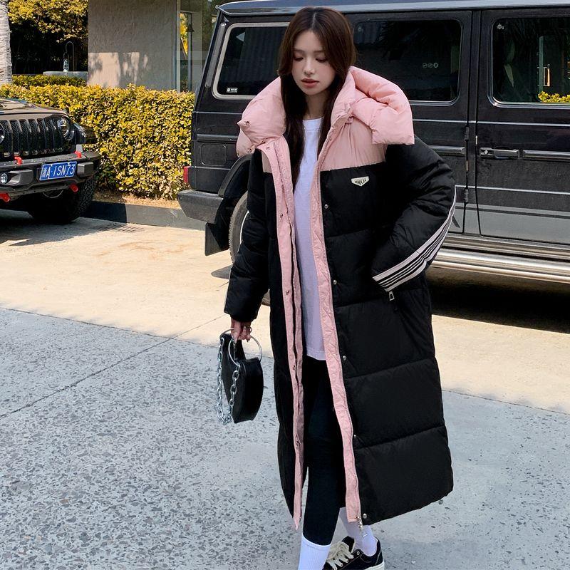 【小扬哥推荐】2023女士棉服女过膝长款加厚保暖棉衣女中长款棉服