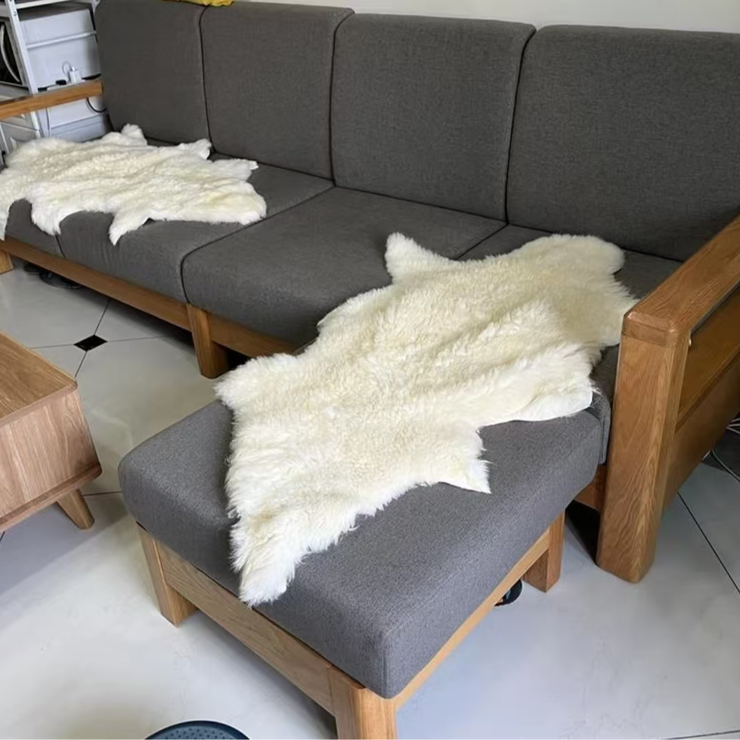 进口皮毛一体秋冬保暖diy帽子马甲包包各种垫子