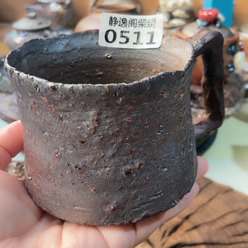 【闪购商品】大水杯柴烧裸烧手作品