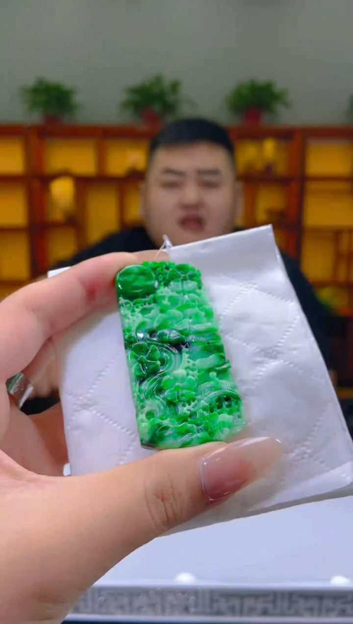 【闪购商品】定制翡翠未镶嵌SW毛货翡翠XL00067