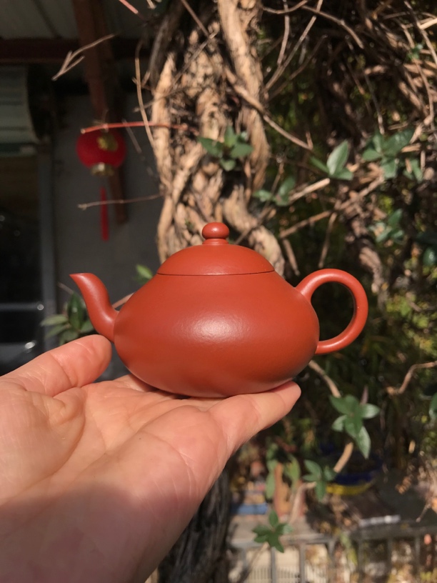 梨型壶130cc半手工制作功夫茶必备壶型赵庄朱泥