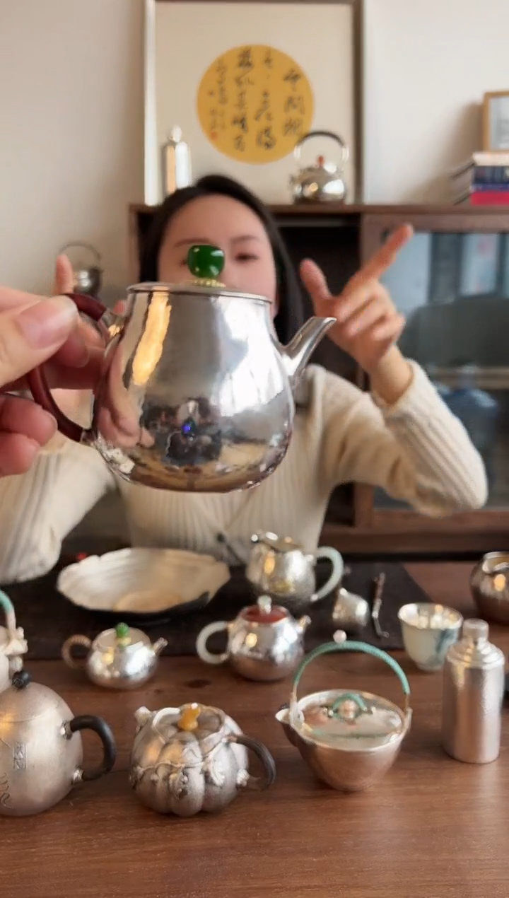 【闪购商品】足银泡茶壶
