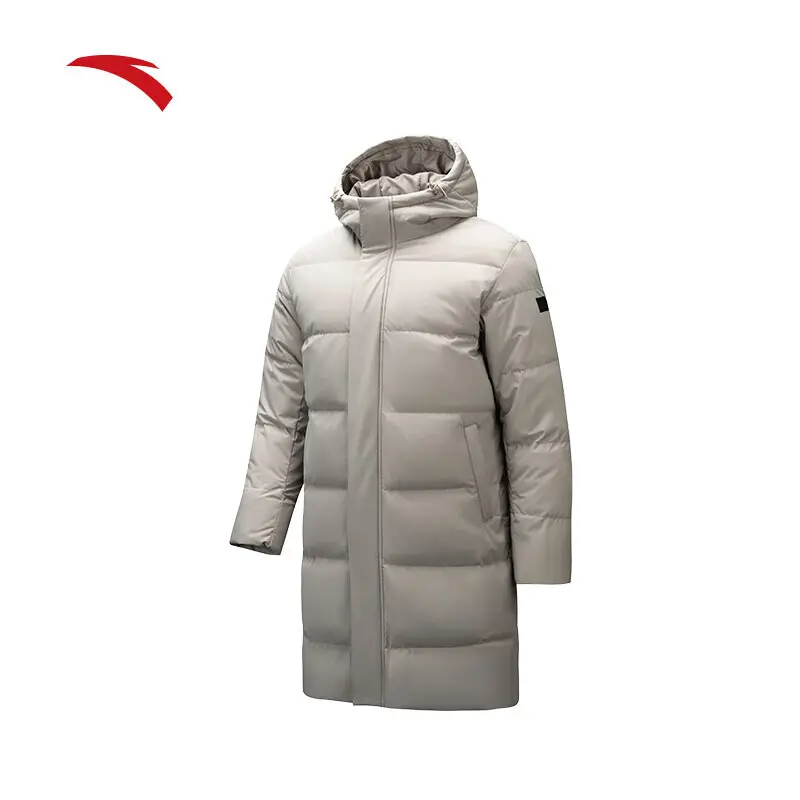 【安踏羽绒服】速暖中长款羽绒服男24年冬季防泼水外套152517904