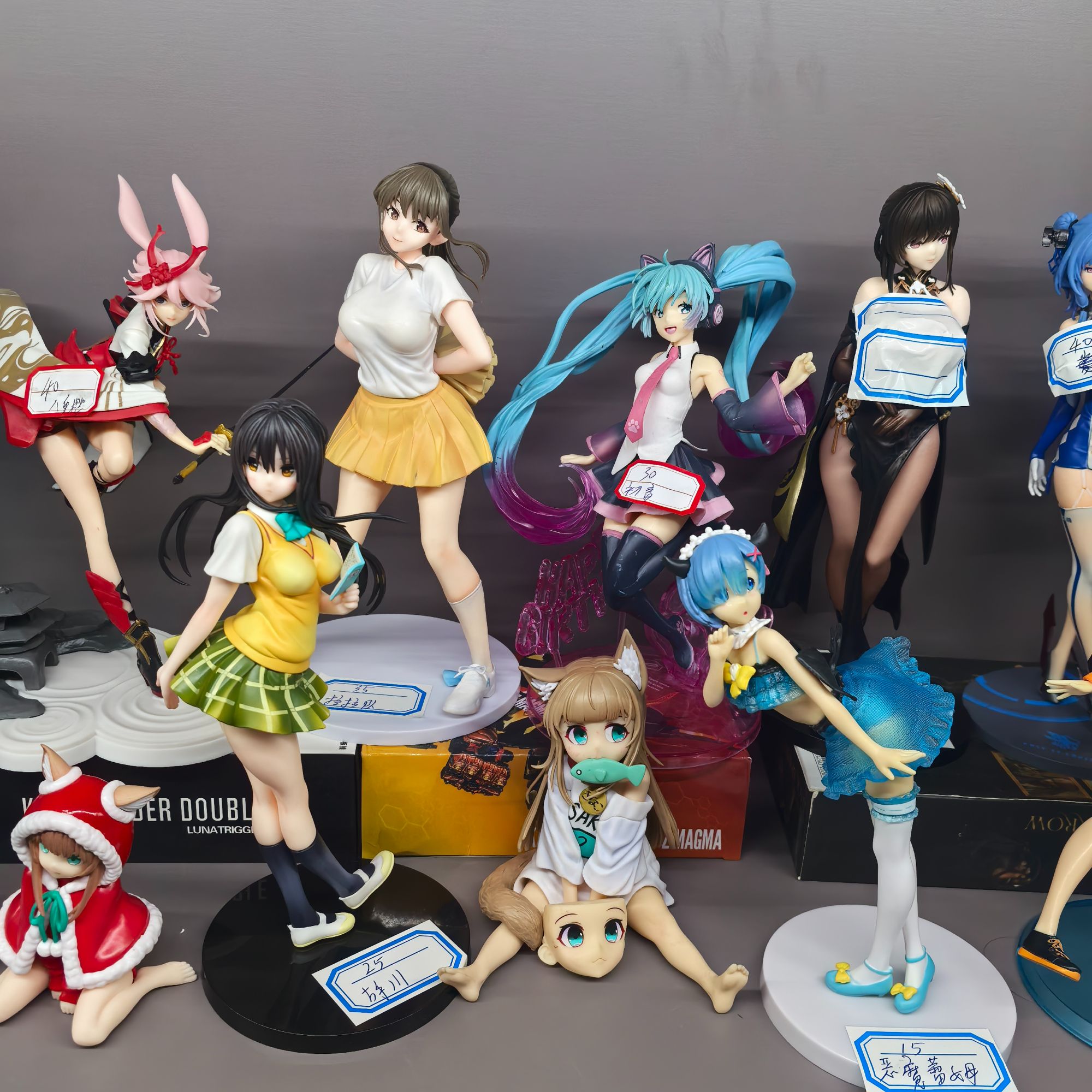 散货美少女手办系列