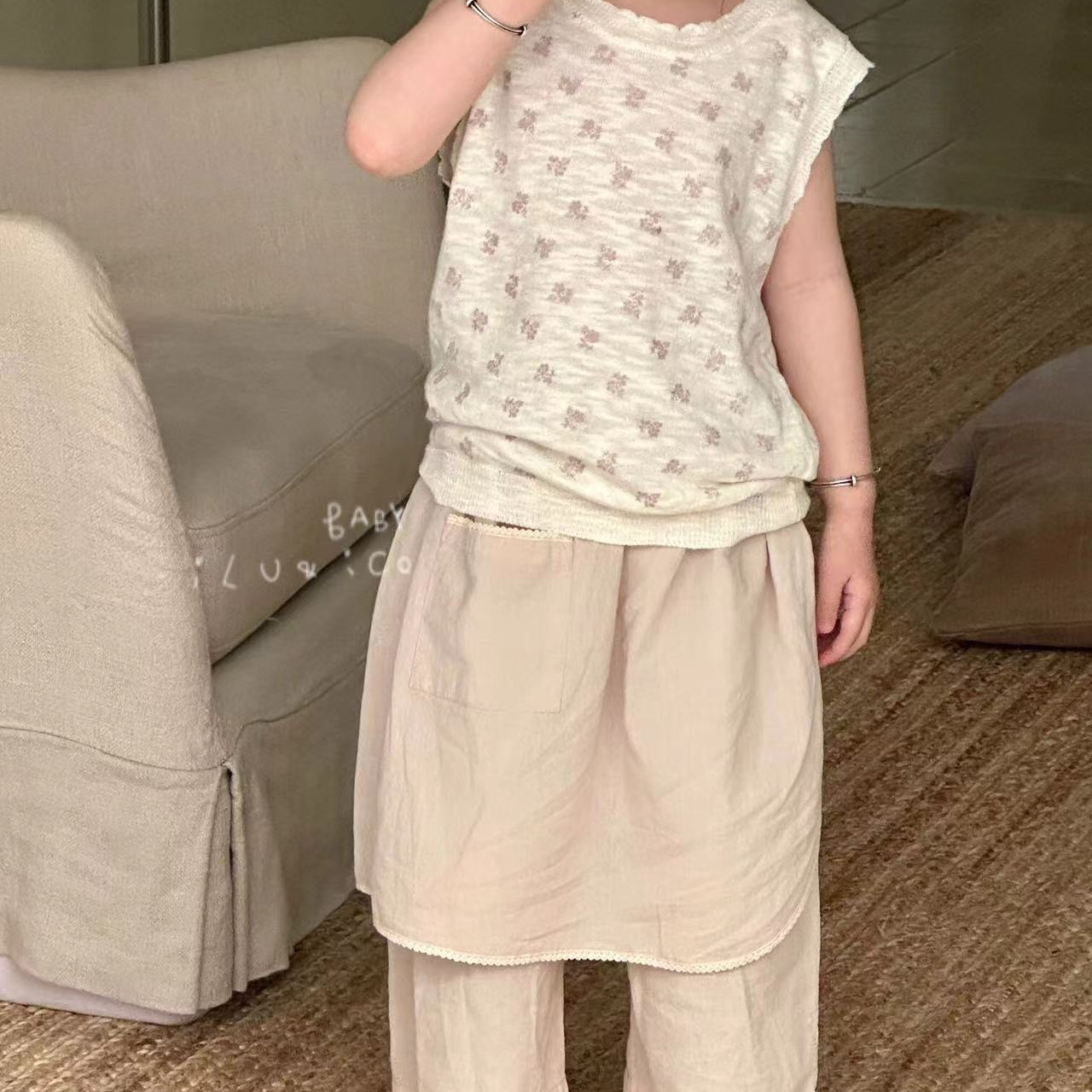 2024新款夏款裤裙背心儿童