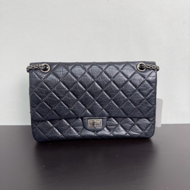 95新 Chanel/香奈儿 【文子姐专属】/D1980/Chanel黑银中号