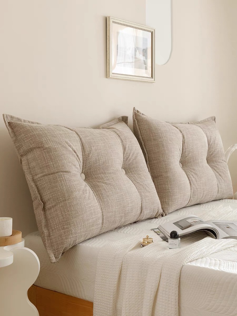 可拆洗床头靠垫沙发靠枕床上靠背护腰软包宿舍卧室榻榻米双人组合