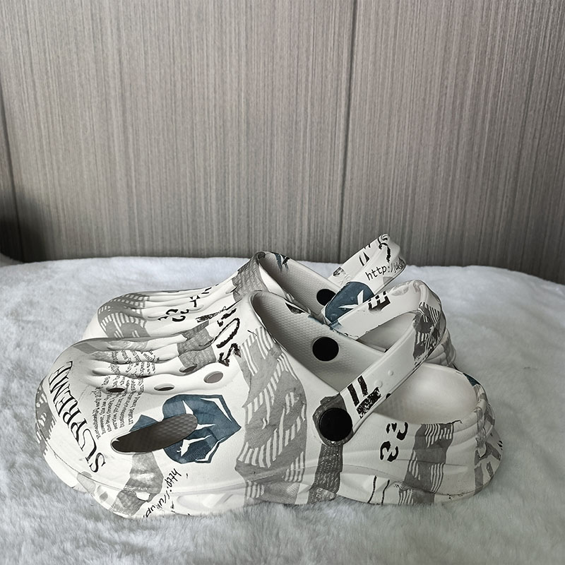 E33   女鞋  新款刀锋镂空洞洞包头托鞋 ZH8801-1