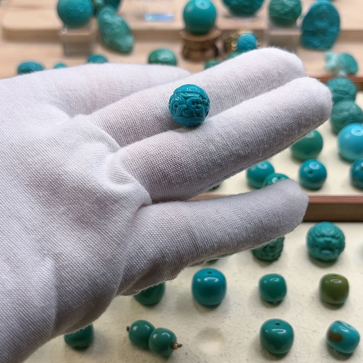 【闪购商品】绿松石绿松石未镶嵌W