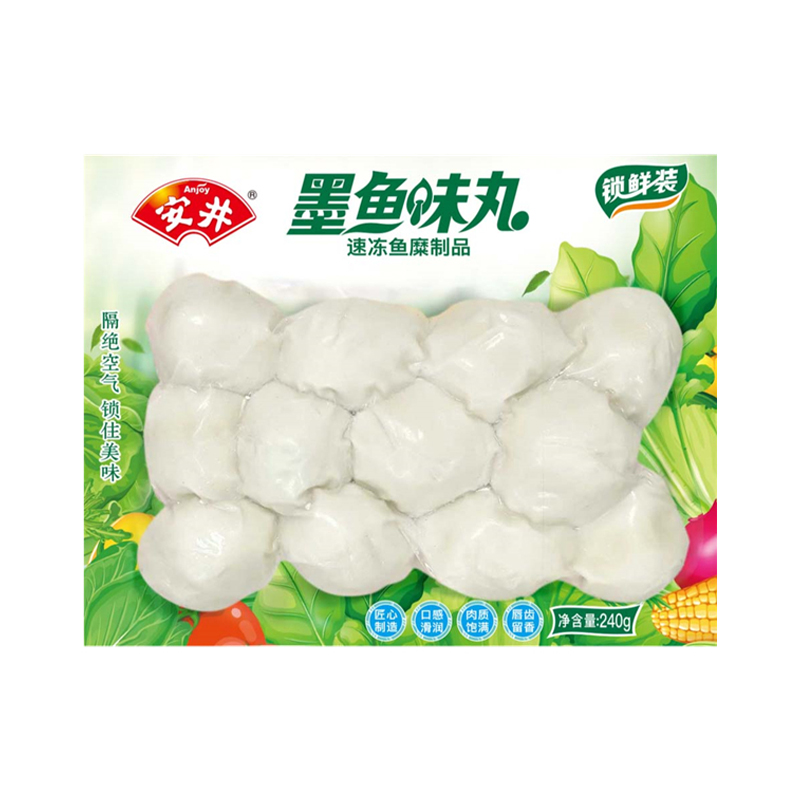 安井锁鲜装墨鱼味丸 240g 新老包装随机
