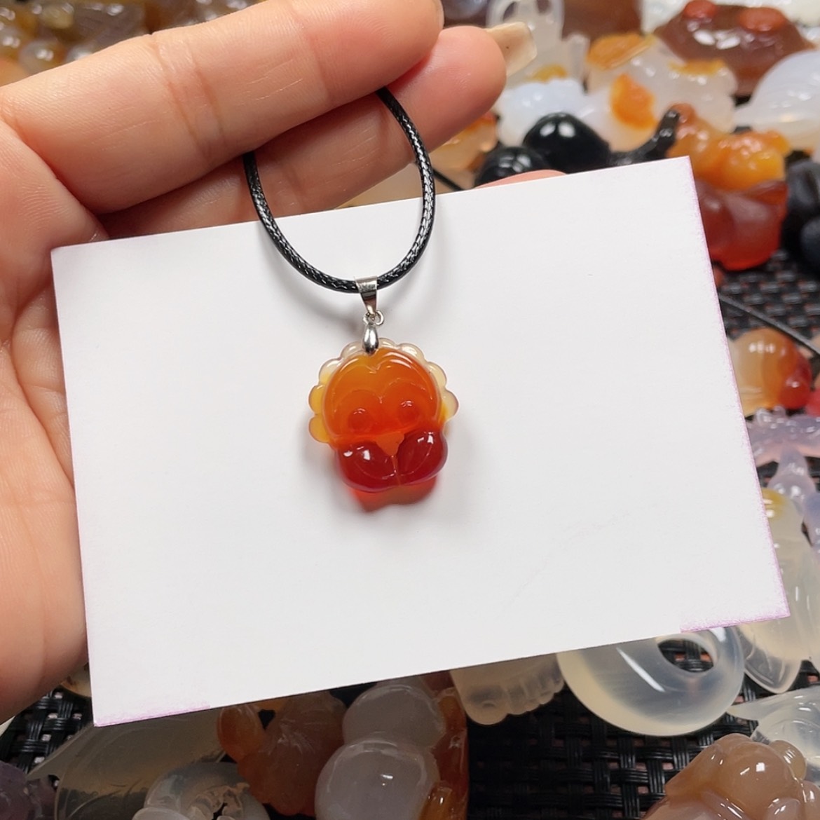 【闪购商品】玛瑙/玉髓颈饰未镶嵌