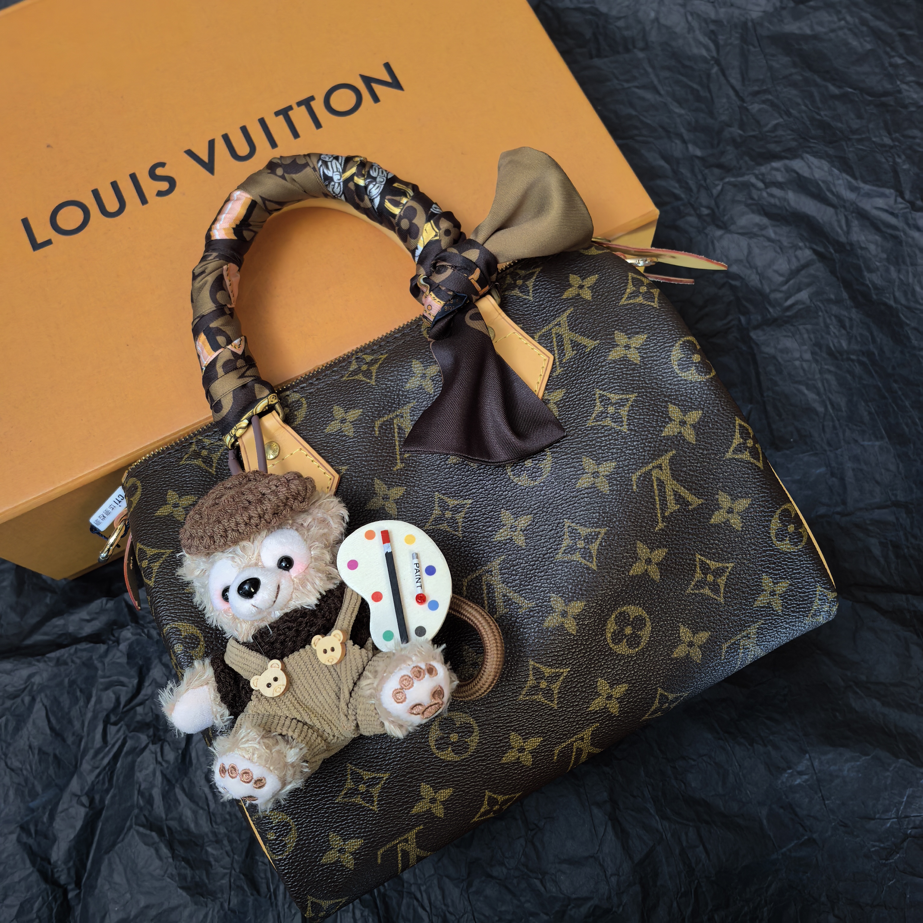 99新 LouisVuitton/路易威登 枕头25/更新植鞣革