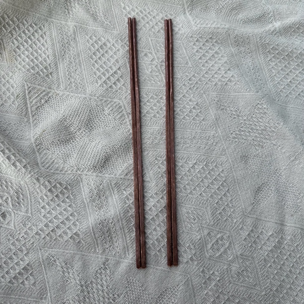 全手工锻打紫铜筷子（2双）