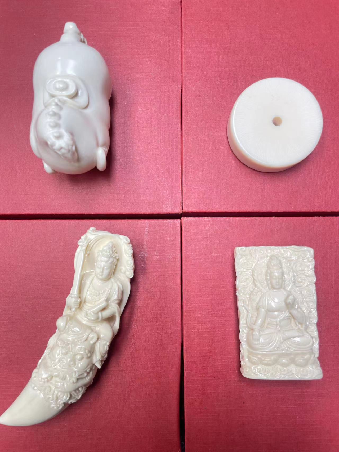 小猛小犸手把摆件工艺品