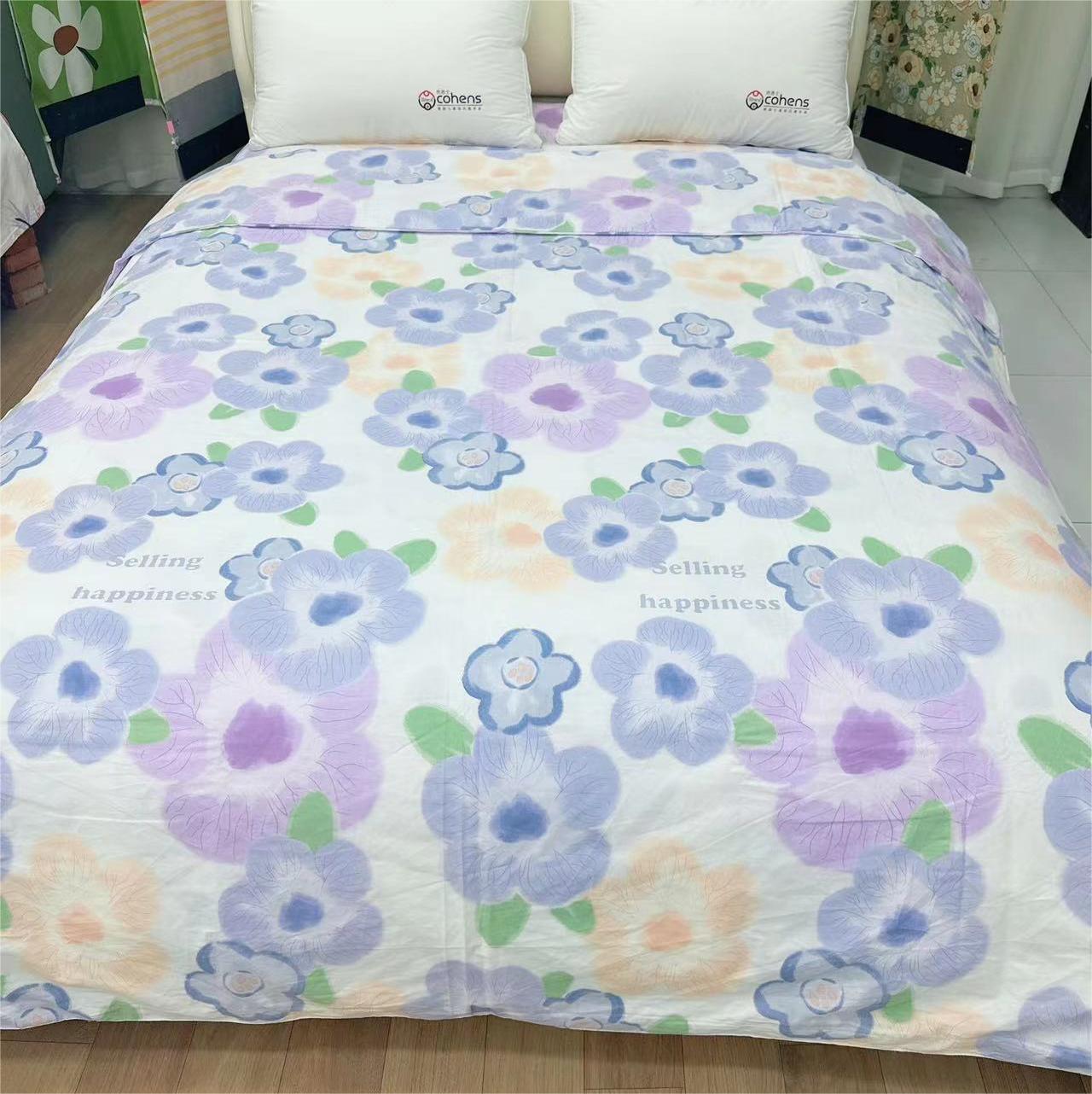 双人被套 2米*2.3米 新款 斜纹棉 柔软亲肤透气【浪漫嫣子】