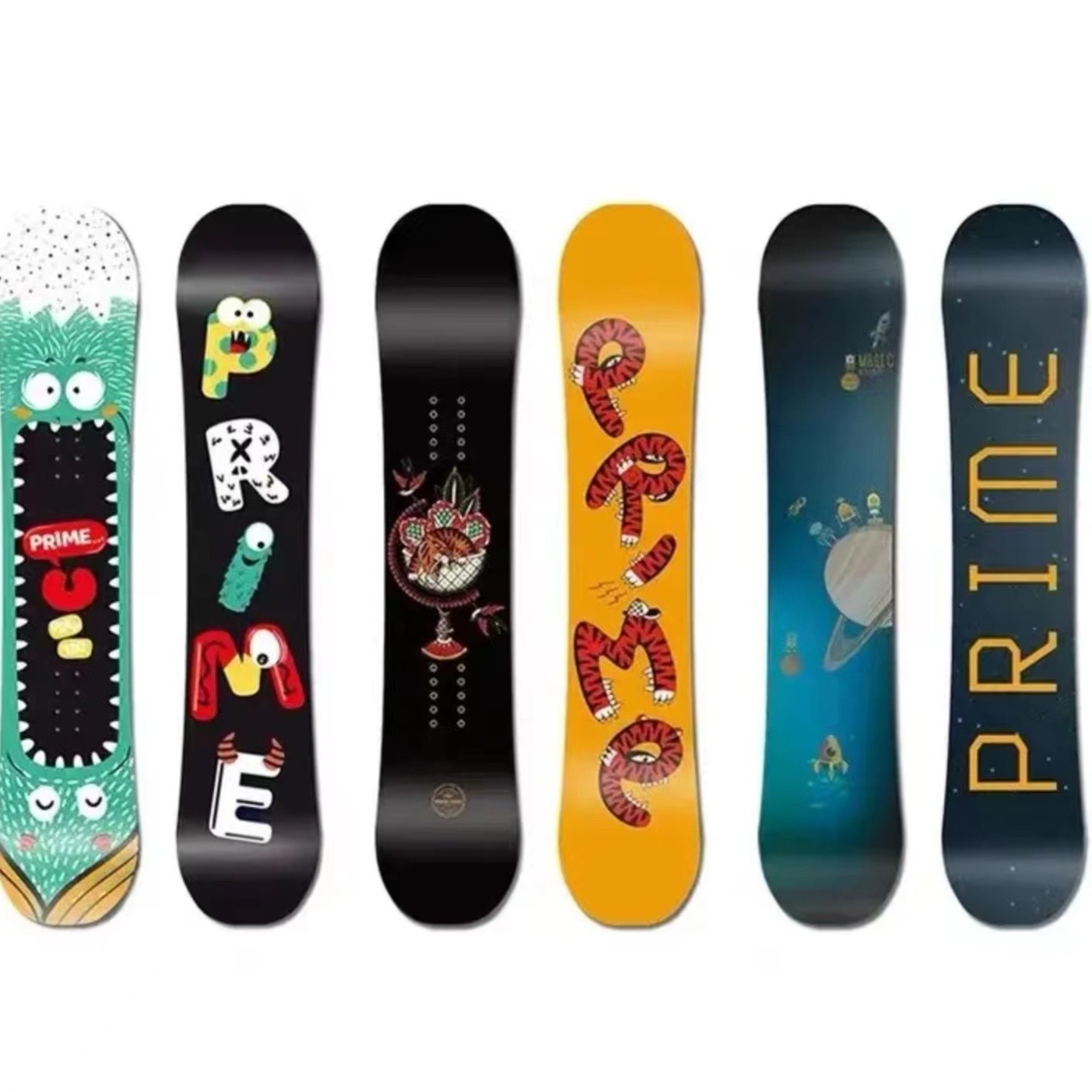 TERROR儿童雪板单板套装初学者全能板固定器雪鞋滑雪装备套装