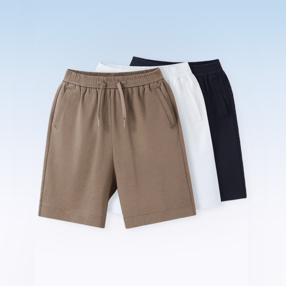 【超舒裤 超舒服】安奈儿男女童夏季短裤柔软透气排汗速干AM426680