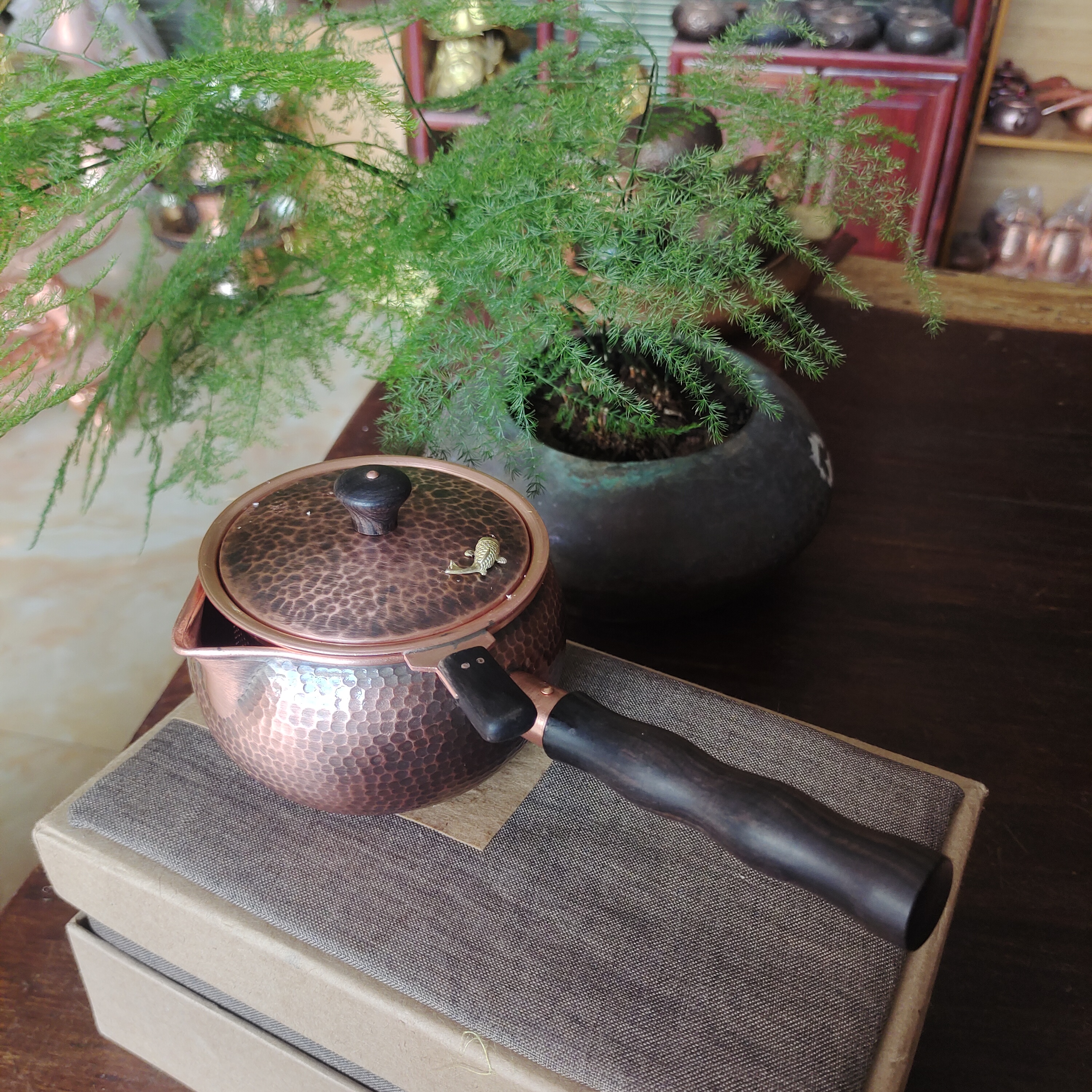 精品高端年年有余煮茶神器