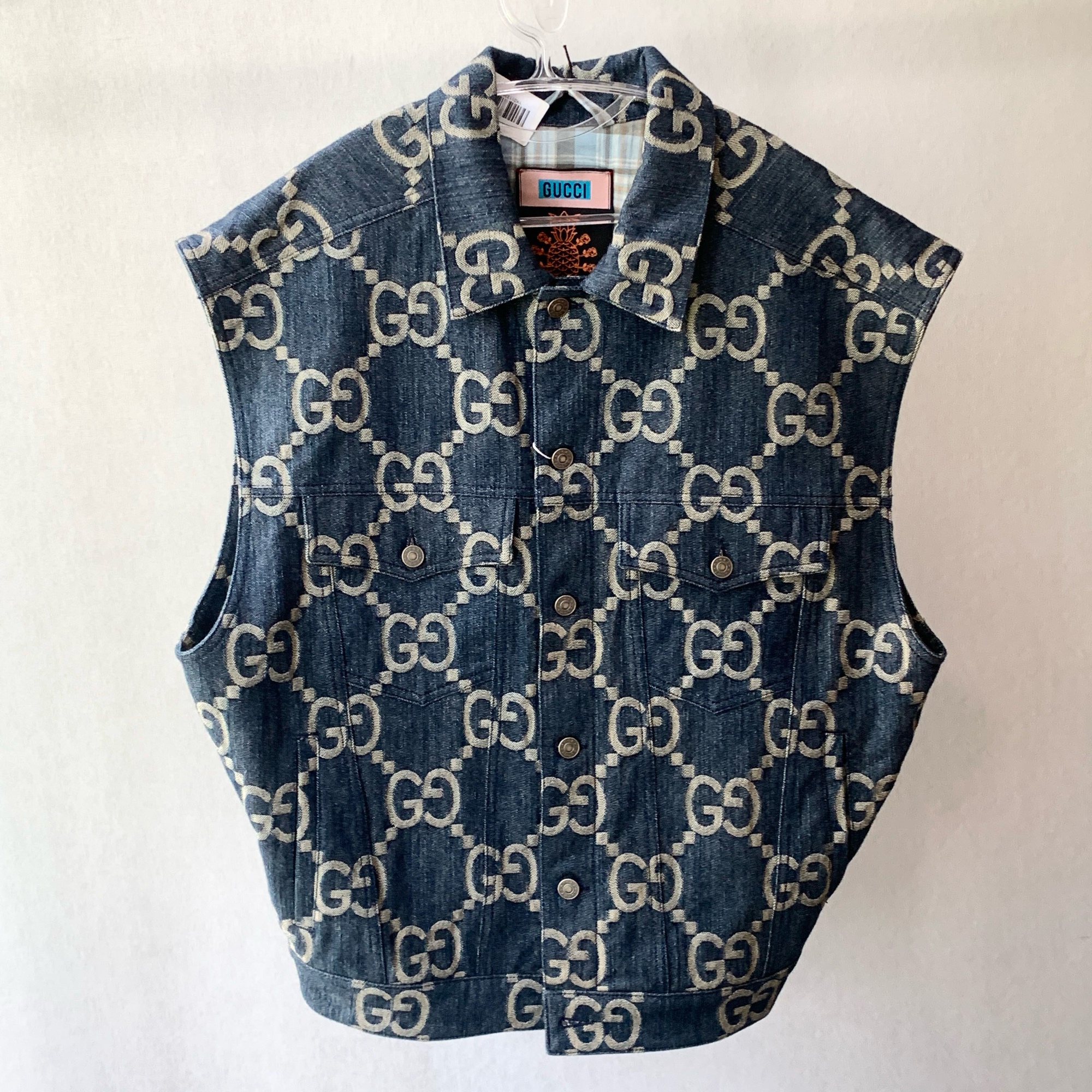 全新未使用 GUCCI/古驰  古驰 安洁利严选/YK0113353 马甲/无袖
