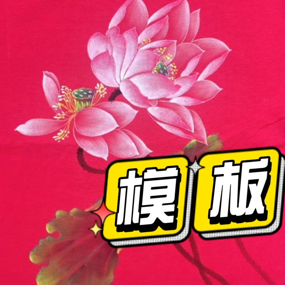 京谱服装手绘【专用模版】小白神器，大货专用时尚国风设计师