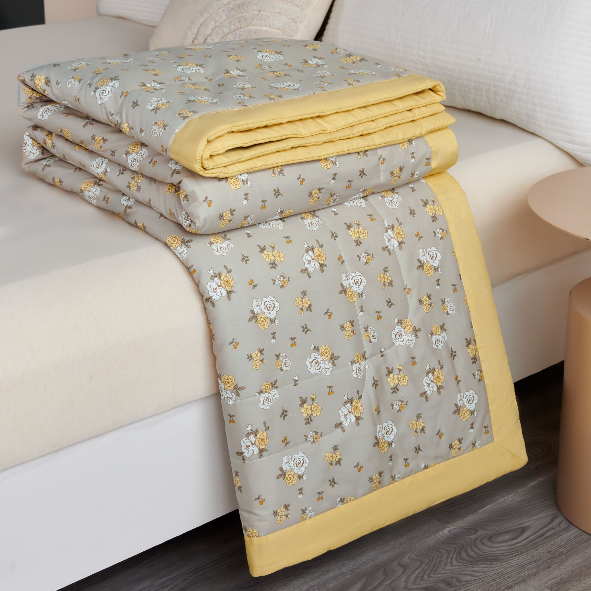 纯羊毛被纯棉40支（三季被）印花