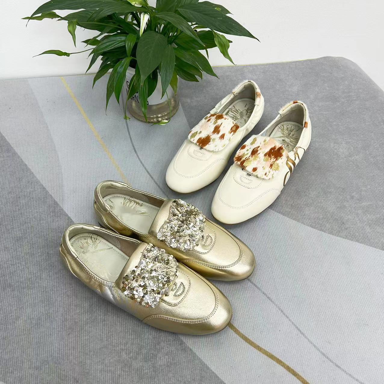 【专】2024新款百搭平底软底单鞋女209-399