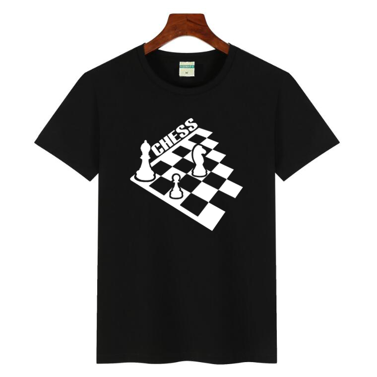 国际象棋西洋棋 棋社团队俱乐部员工服装T恤短袖男女学生纯棉衣服