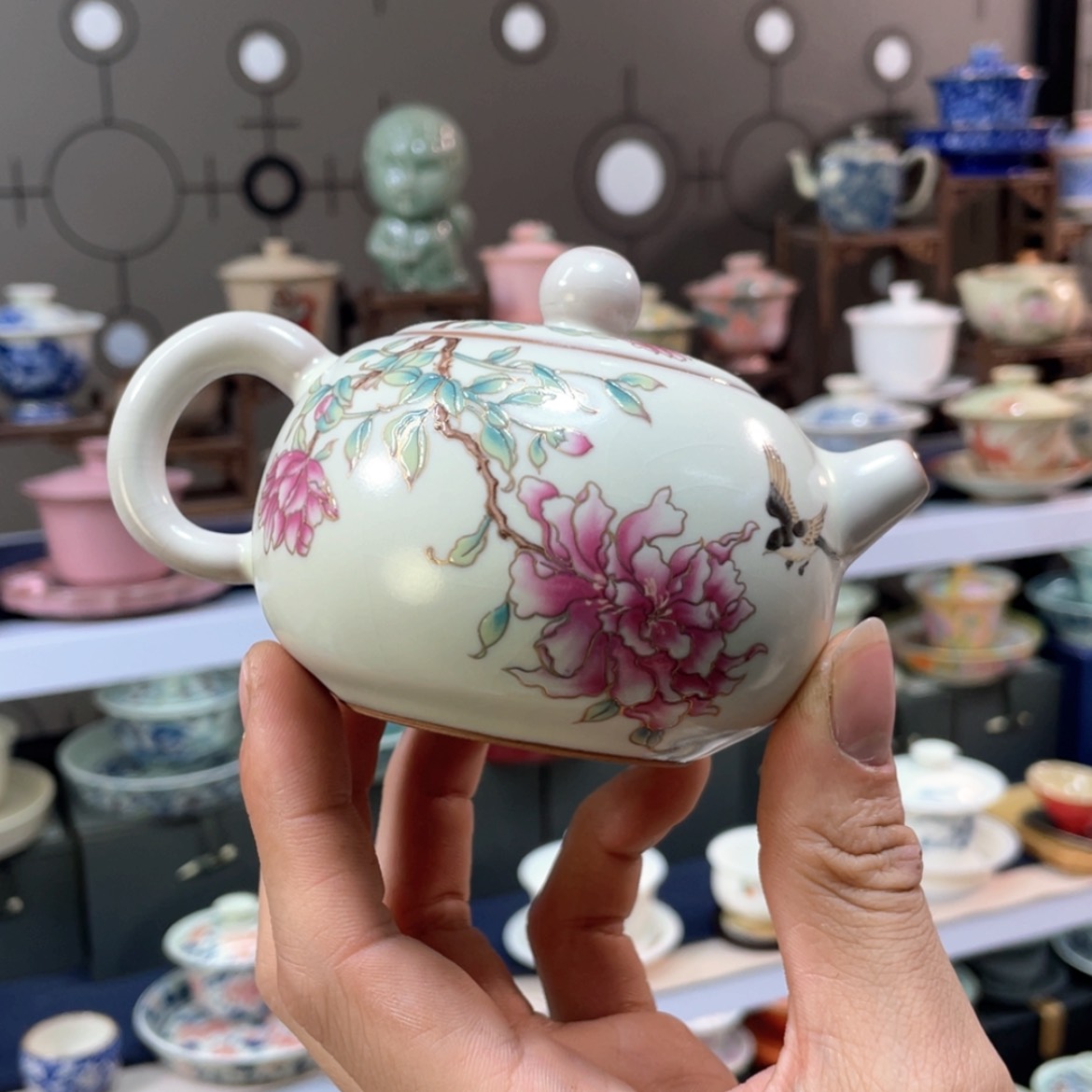 【闪购商品】陶瓷盖碗