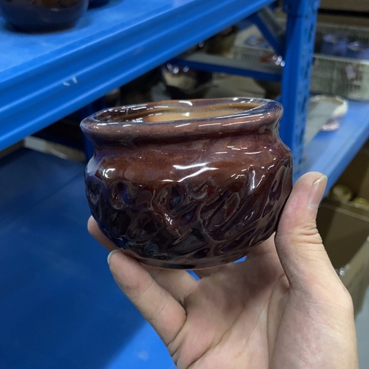 陶瓷花盆单场满9.9发9*7
