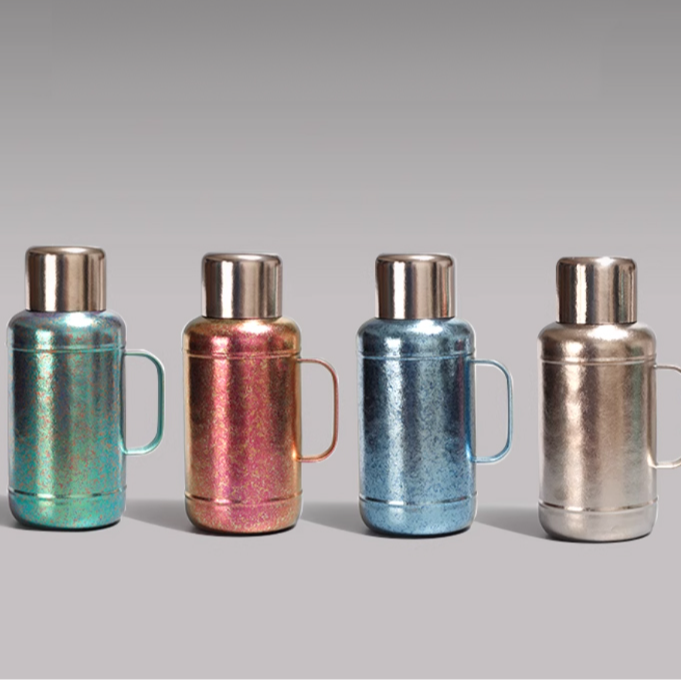 Tytonik纯钛保温壶家用户外钛壶便携大容量高档送礼焖茶泡茶壶