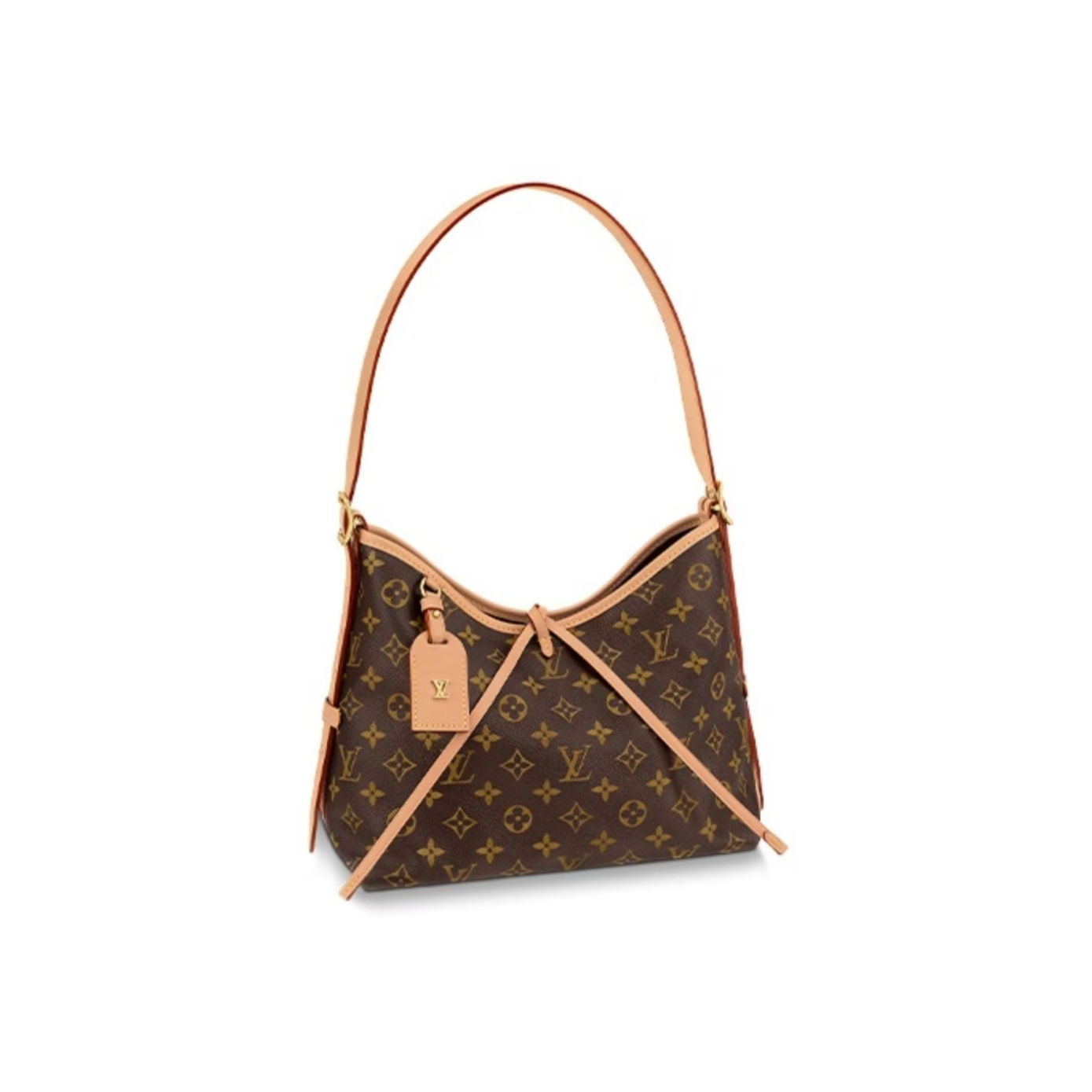 全新未使用 LouisVuitton/路易威登 carryall小号子母包单肩包