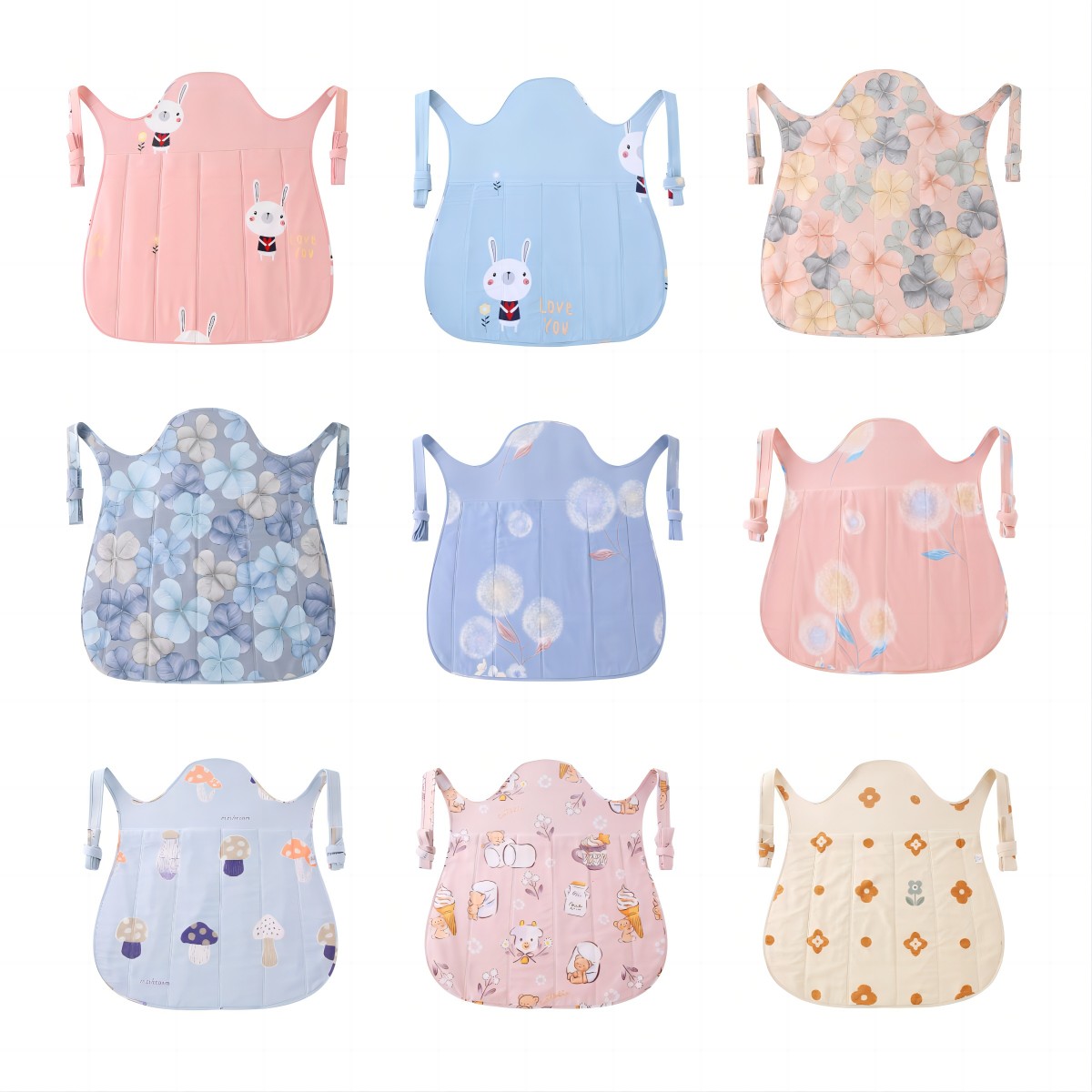 晴力婴纺纯棉手工背带云南贵州双面多功能背带婴儿外出简易轻便