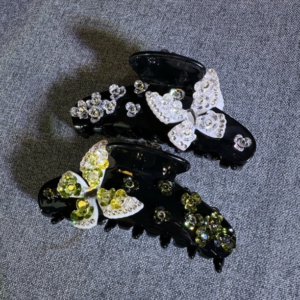 花花定制款双色蝴蝶大抓夹