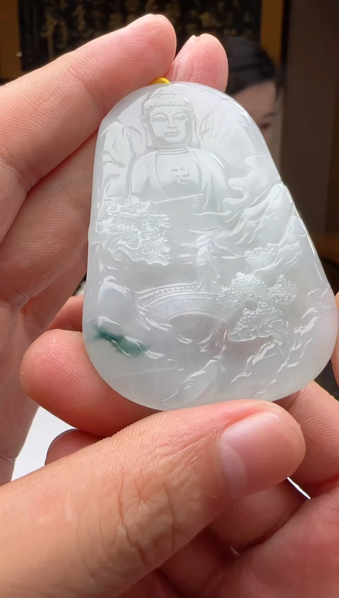 【闪购商品】翡翠颈饰未镶嵌AL@@SE1213H098
