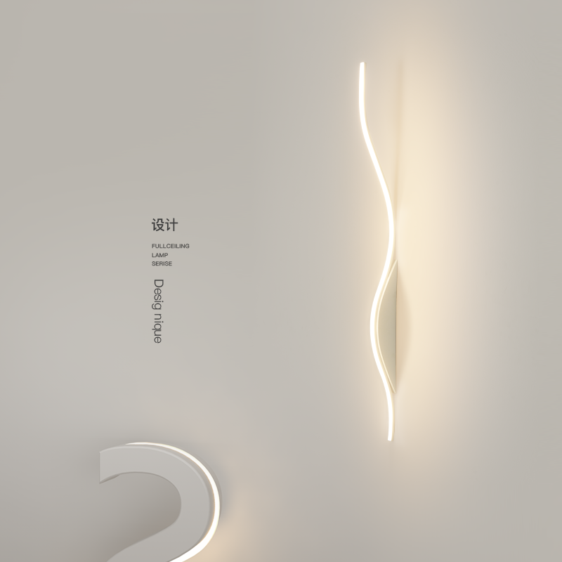 中山灯具创意led卧室壁灯新款极简客厅灯卧室床头灯过道走廊灯