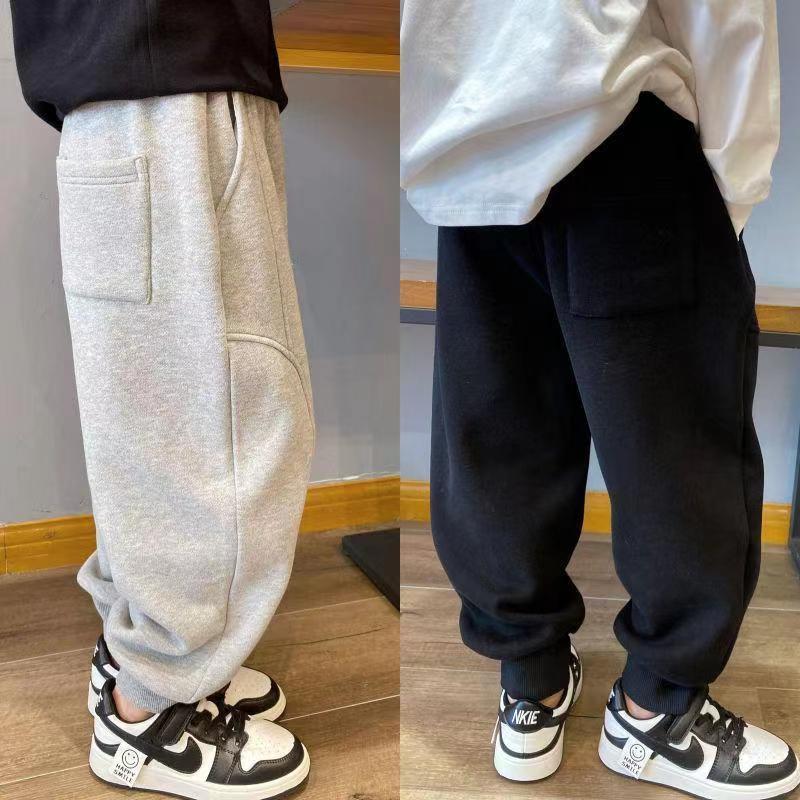 男童裤子春秋款2023运动裤中大童新款儿童春装休闲长裤宝宝卫裤潮