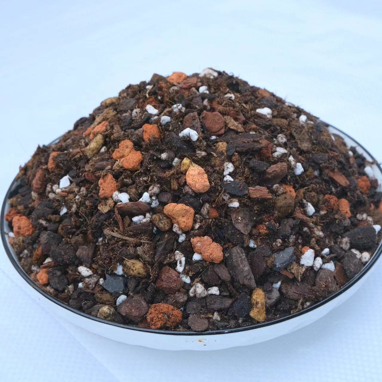 庆子兰苑自配九合一兰花多肉营养土配方土