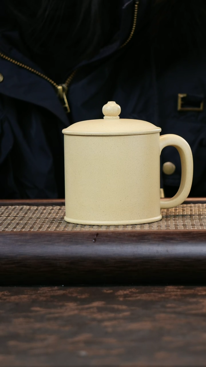 【闪购商品】紫砂茶杯本绿紫气东来