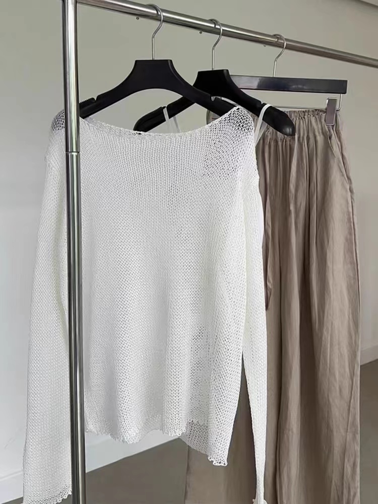 【321-330】苏苏家秋冬款韩系百搭长袖针织上衣