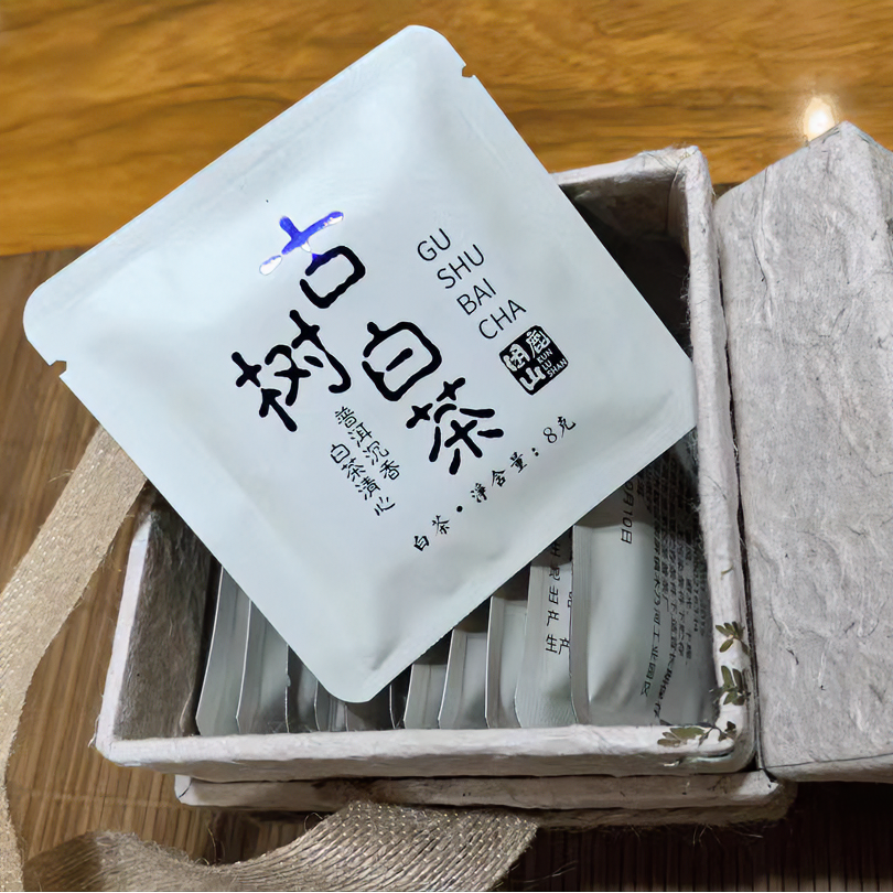 【大苏铜壶24】古树白茶困鹿山古树自然生晒老白茶96克