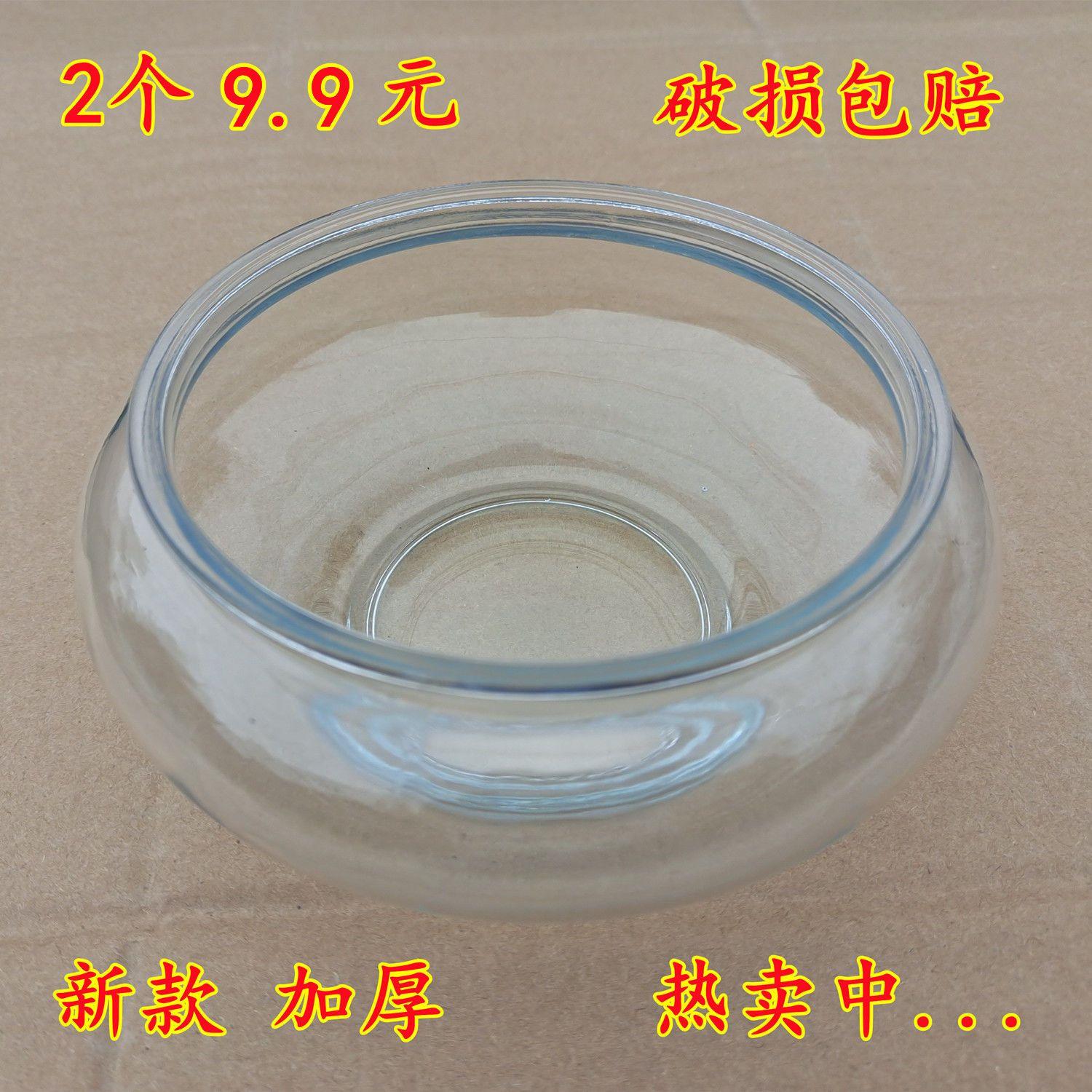 新疆包邮新款加厚水培花盆水仙碗莲铜钱草花盆盆栽绿植玻璃水乌市