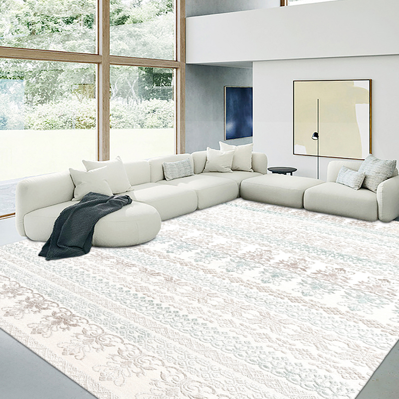 现代意式简欧法式美式客厅沙发毯茶几毯加密加厚书房卧室床尾地毯