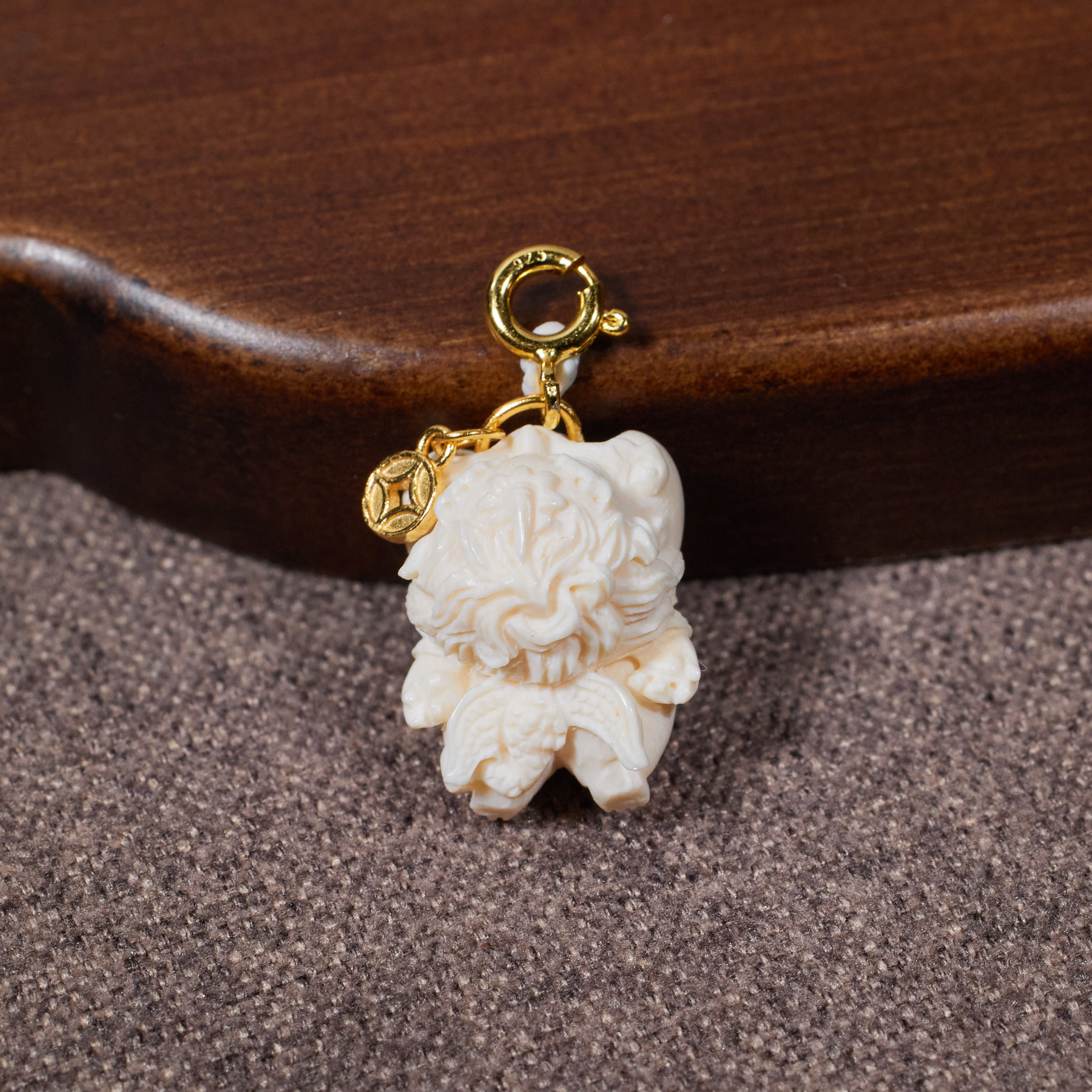 【九华山】吞金兽*猛犸吊坠*N5501