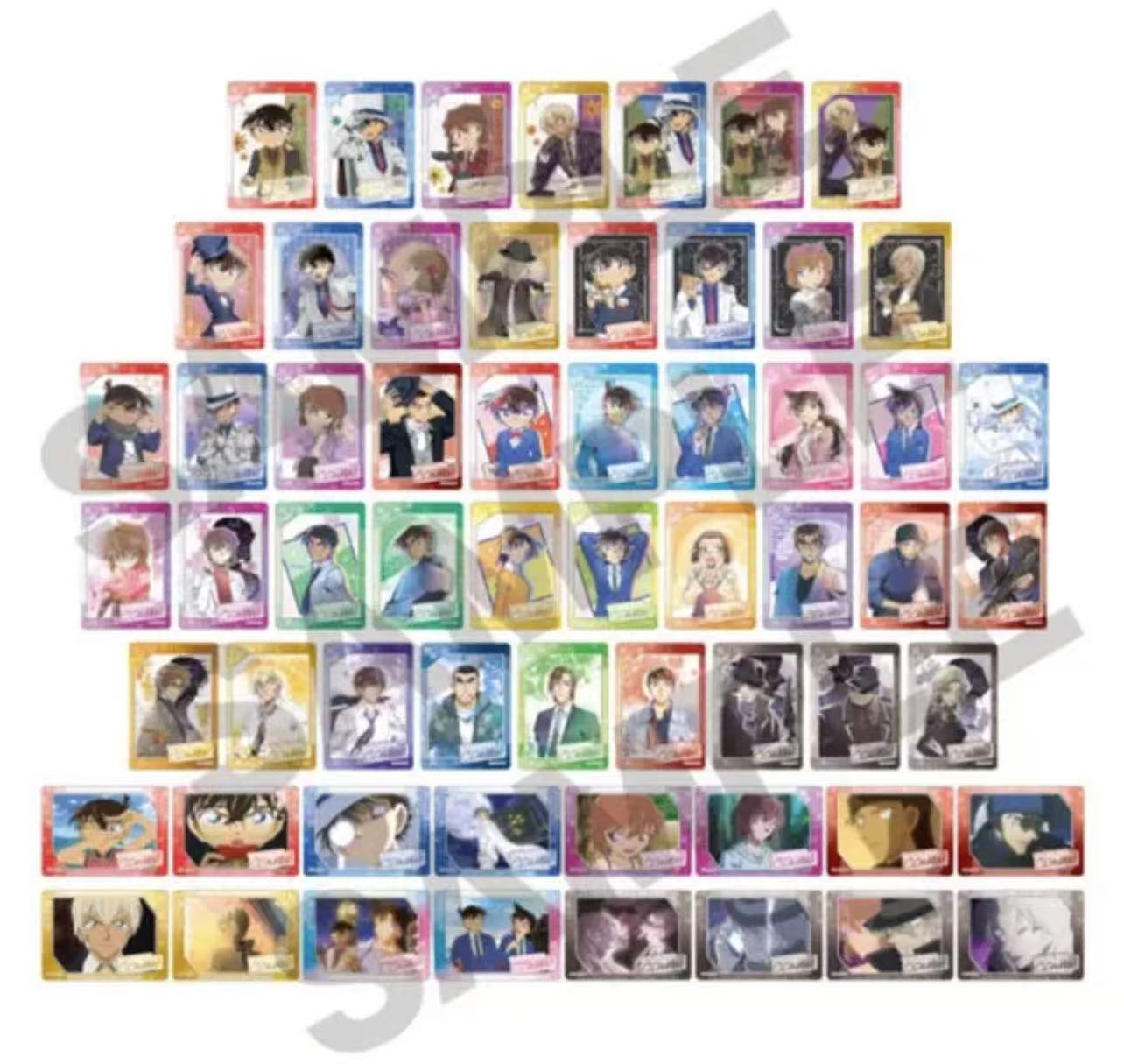 日版 名侦探柯南 英伦风透卡 收藏卡