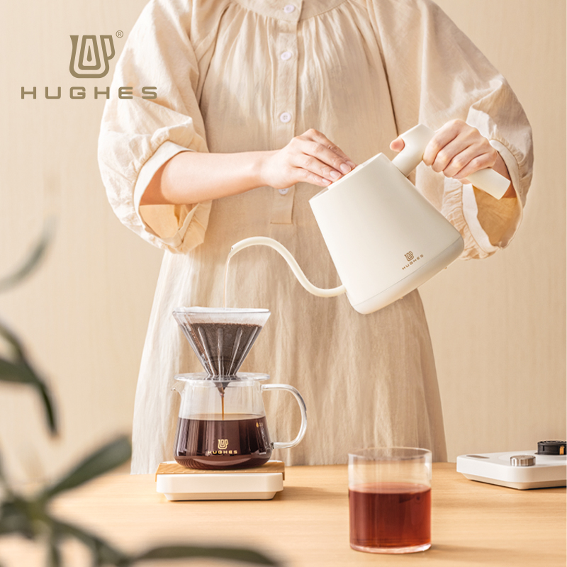 温控手冲壶咖啡热水壶套装细嘴控温恒温泡茶专用煮水壶电热烧水壶