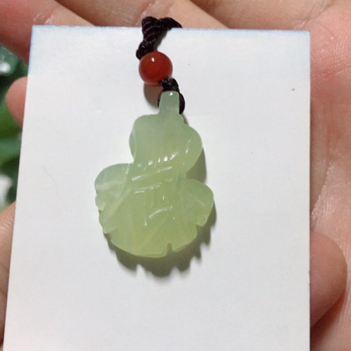 【闪购商品】蛇纹石玉挂件未镶嵌感**人