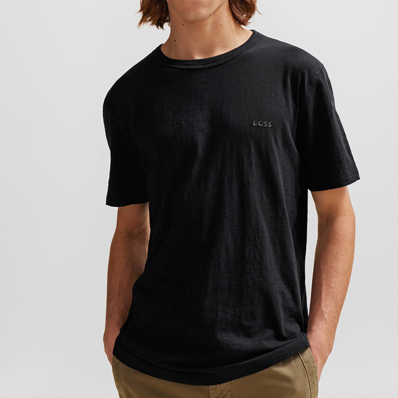 HUGO BOSS雨果博斯男士夏季新款短袖T恤休闲欧美大牌时尚潮流半袖