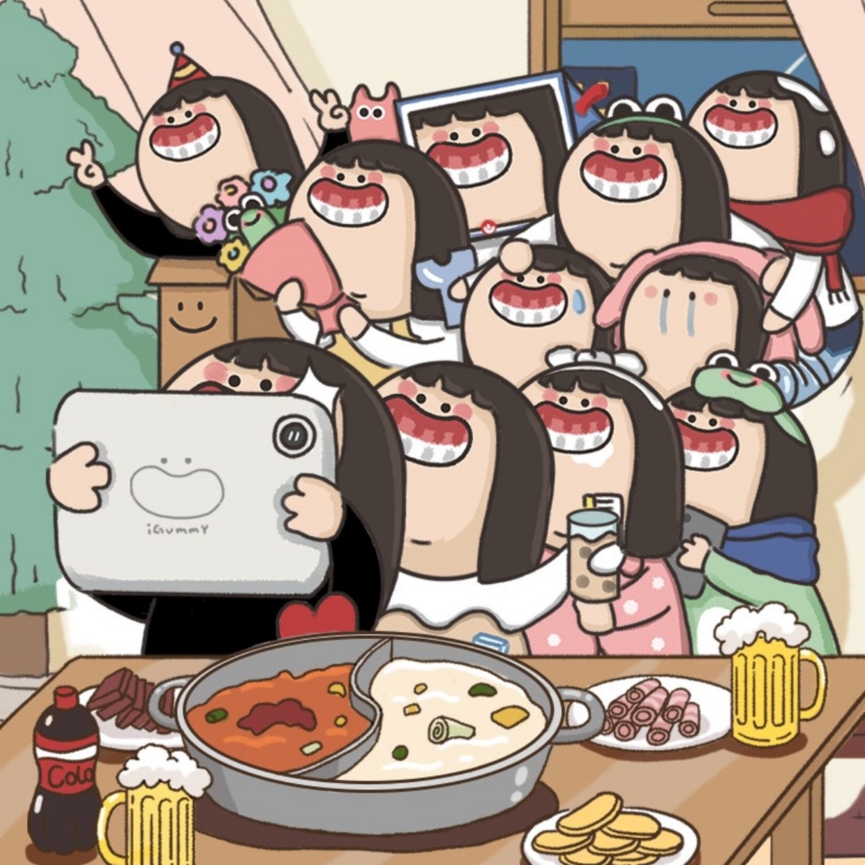【拆盒】 牙龈怪野生日常系列潮玩盲盒手办